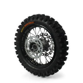 Roue complete arriere acier avec pneu kenda noire 12" - ø15