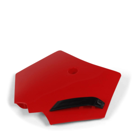 Plaque avant rfz Rouge