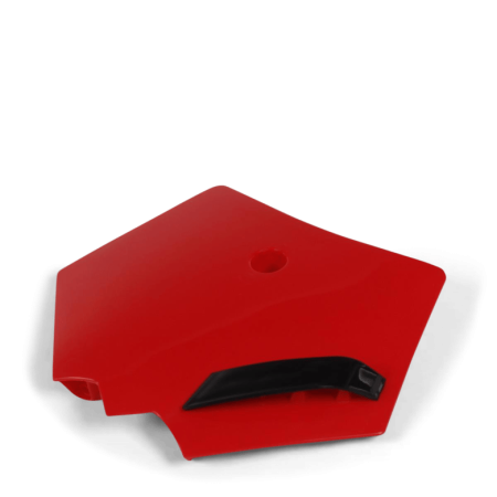 Plaque avant rfz Rouge