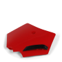 Plaque avant rfz Rouge