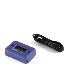 Compteur d'heure Bleu