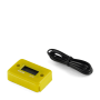 Compteur d'heure Jaune