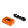 Compteur d'heure Orange