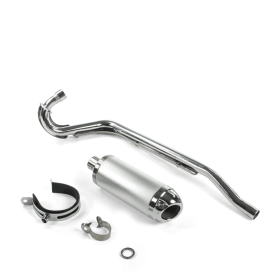 Ligne d'echappement complete inox junior