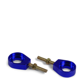 Tendeurs alu de chaine rond - ø15mm Bleu
