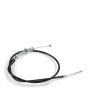 Cable d'accelerateur gaine coudee 740mm/850mm noir