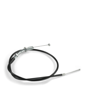 Cable d'accelerateur gaine coudee 740mm/850mm noir