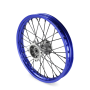 Roue avant aluminium 14" ø15 Bleu