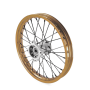 Roue avant aluminium 14" ø15 Gold