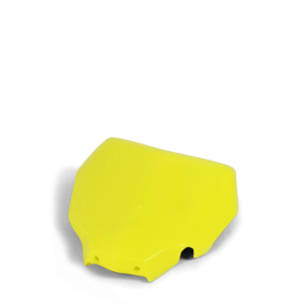 Plaque avant rxf Jaune