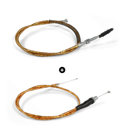 Câble d'accélérateur + embrayage en prise Or