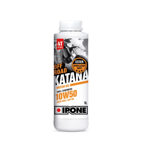 Huile moteur 4t ipone katana offroad 100% synthèse 10w50 1l