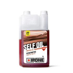 Huile moteur 2t ipone self oil senteur fraise 1l