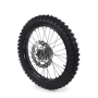 Roue complete avant acier avec pneu YUANXING noire 19" - ø15