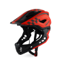 Casque sedna enfant 48-53cm Rouge