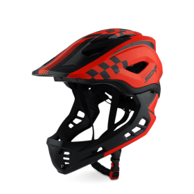 Casque sedna enfant 48-53cm Rouge