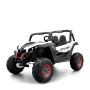 Buggy électrique enfant smx raptor 4wd Blanc