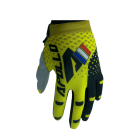 Gants cross enfant apollo skin Jaune M