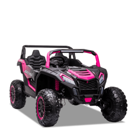 Buggy enfant électrique smx big horn 24V Rose