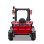 Tracteur enfant électrique agricole xl avec remorque Rouge