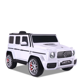 Voiture électrique enfant mercedes benz amg g63 Blanc