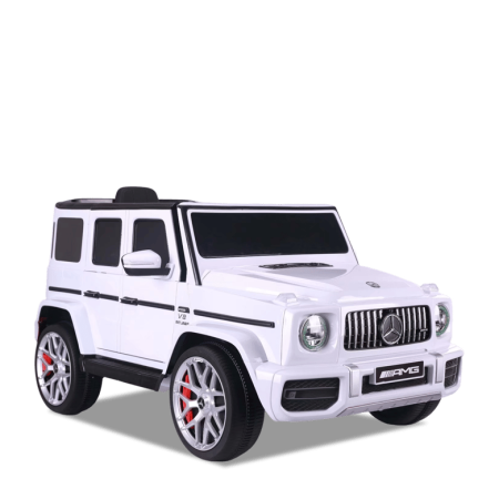 Voiture électrique enfant mercedes benz amg g63 Blanc