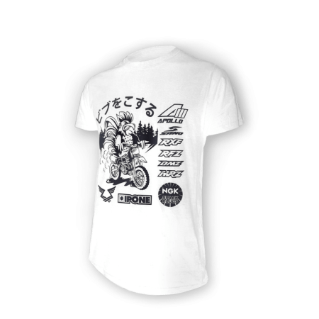 T-shirt Apollo Motors Blanc L