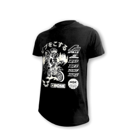T-shirt Apollo Motors Noir M