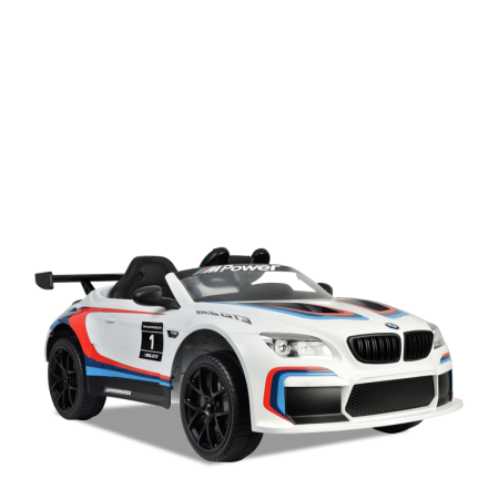 Voiture électrique enfant bmw m6 gt3 Blanc