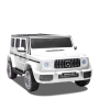 Voiture électrique enfant mercedes amg g63 2 places Blanc