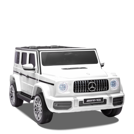 Voiture électrique enfant mercedes amg g63 2 places Blanc