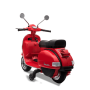 Scooter électrique enfant piaggio vespa px150 Rouge