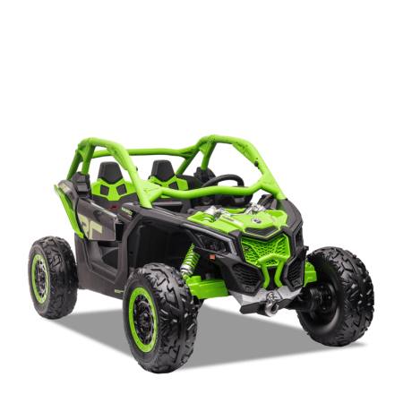 Buggy électrique enfant smx can am maverick 24V Vert