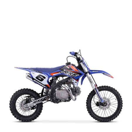 Dirt bike sano rxf enduro 125cc Bleu