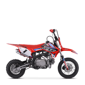 Dirt bike sano rxf rookie 110cc semi-auto Rouge