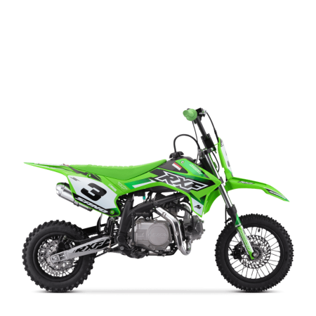 Dirt bike sano rxf rookie 110cc semi-auto Vert
