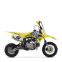 Dirt bike sano rxf rookie 110cc semi-auto Jaune