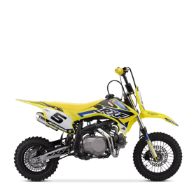 Dirt bike sano rxf rookie 110cc semi-auto Jaune