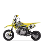 Dirt bike sano rxf rookie 110cc semi-auto Jaune