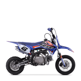 Dirt bike sano rxf rookie 110cc semi-auto Bleu
