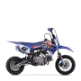 Dirt bike sano rxf rookie 110cc semi-auto Bleu