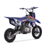 Dirt bike sano rxf rookie 110cc semi-auto Bleu