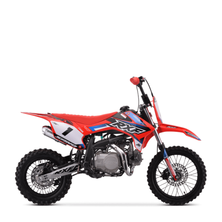 Dirt bike sano rxf rookie 125cc semi-auto Rouge