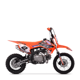 Dirt bike sano rxf rookie 125cc semi-auto Orange