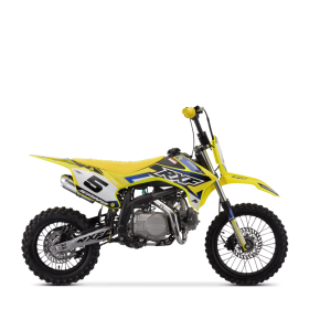 Dirt bike sano rxf rookie 125cc semi-auto Jaune