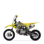 Dirt bike sano rxf rookie 125cc semi-auto Jaune