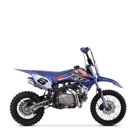 Dirt bike sano rxf rookie 125cc semi-auto Bleu