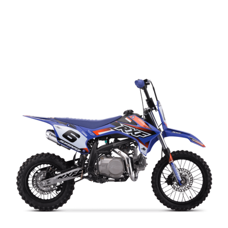 Dirt bike sano rxf rookie 125cc semi-auto Bleu