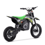Dirt bike enfant électrique hiro rocket 1000w Vert