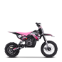 Dirt bike enfant électrique hiro rocket 1000w Rose